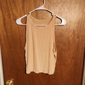American Eagle Outfitters Tan Tank Top
